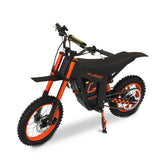 KUGOO Wish 01 Electric Motorcycle - 1500W 14 inches front and 12 inches rear Tires Hydraulic calipers and disc brakes - Black